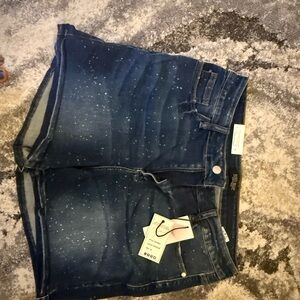 Judy Blue Dark Wash Denim Shorts